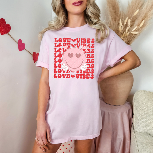 Valentines Love Vibes Transfer