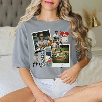 Vintage Baseball Transfer