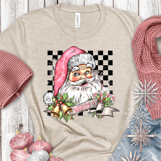 Vintage Santa Transfer