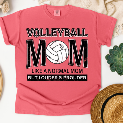 Volleyball Mom Distressed Transfer