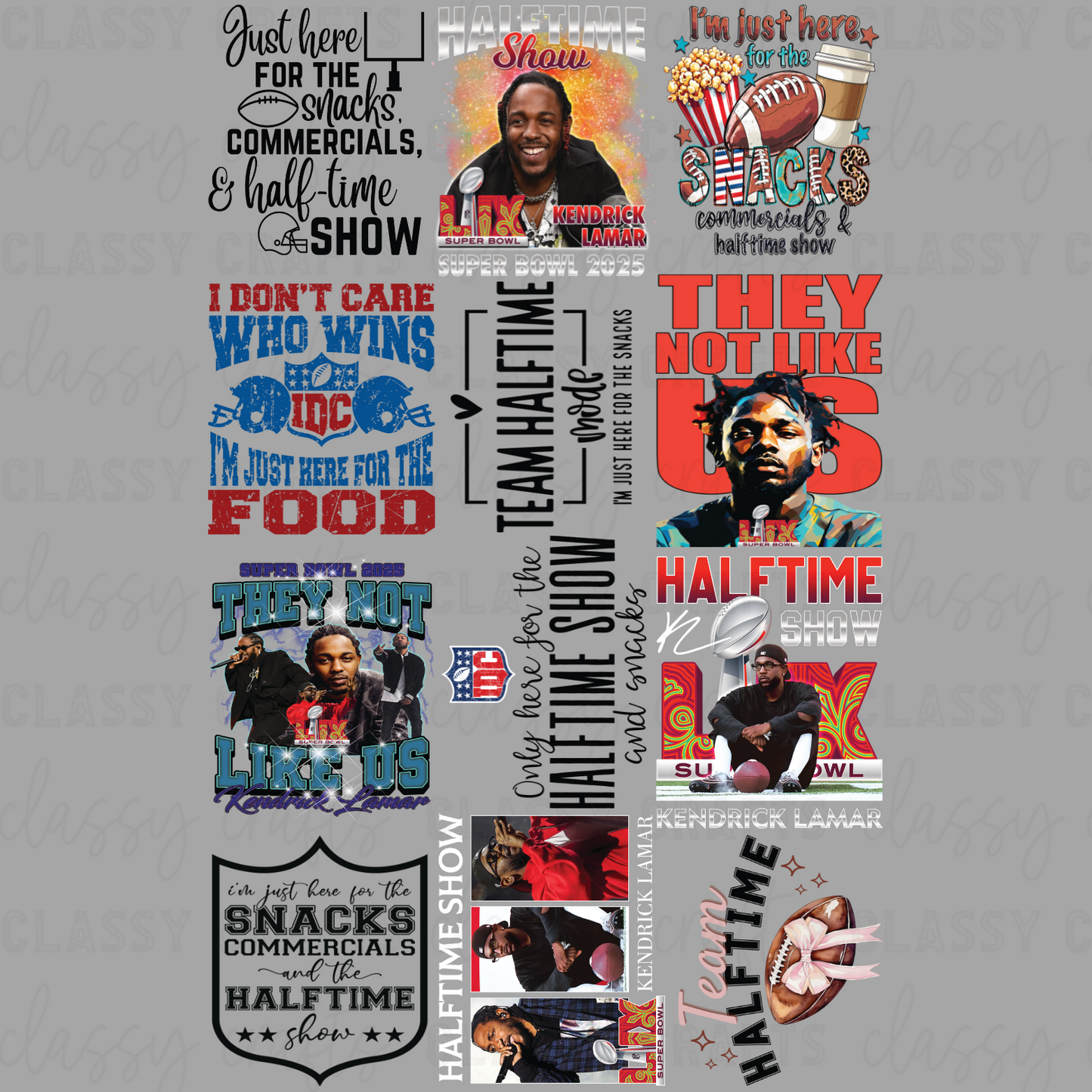 Halftime Show - 30x48 - PREMADE GANG SHEET