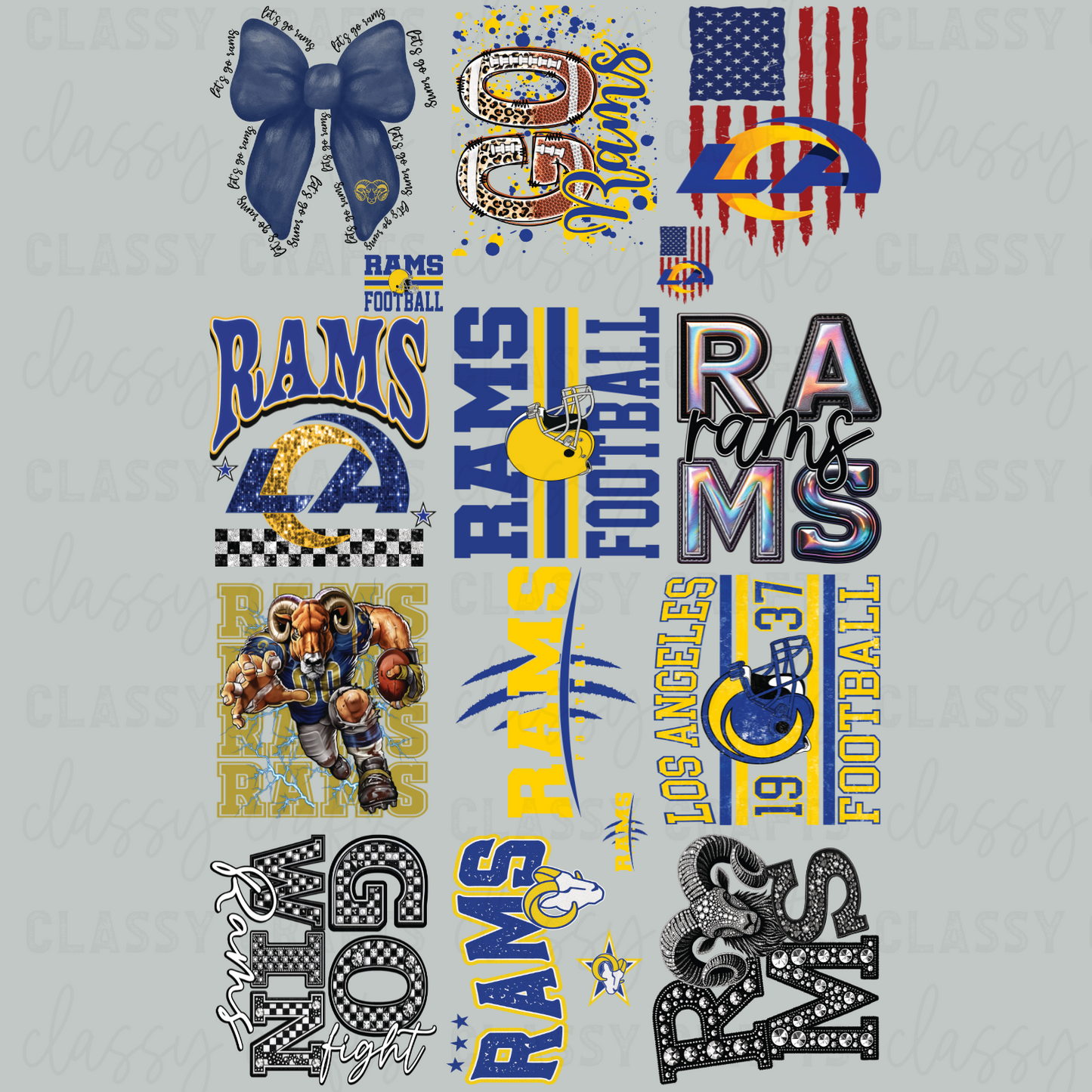 L.A. - 30x48 - PREMADE GANG SHEET