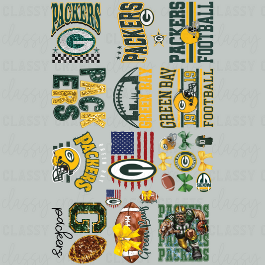 Green Bay - 30x48 - PREMADE GANG SHEET