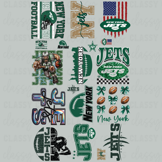 Jets - 30x48 - PREMADE GANG SHEET