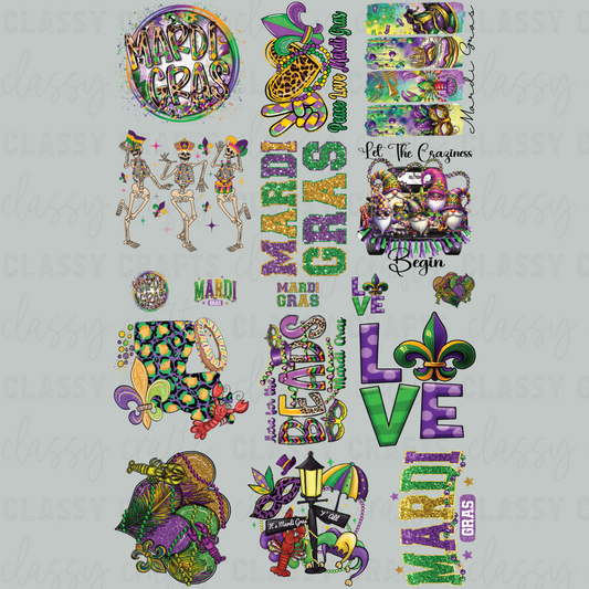 Show Me Your Beads - 30x48 - PREMADE GANG SHEET