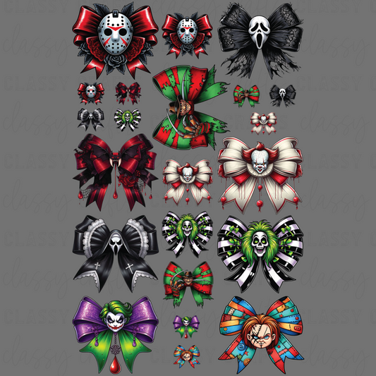 Halloween Coquette - 30x48 - PREMADE GANG SHEET