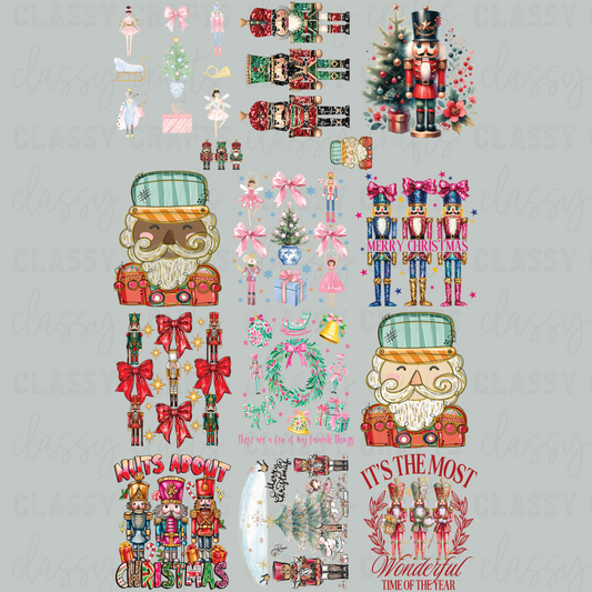 Nutcracker Christmas - 30x48 - PREMADE GANG SHEET