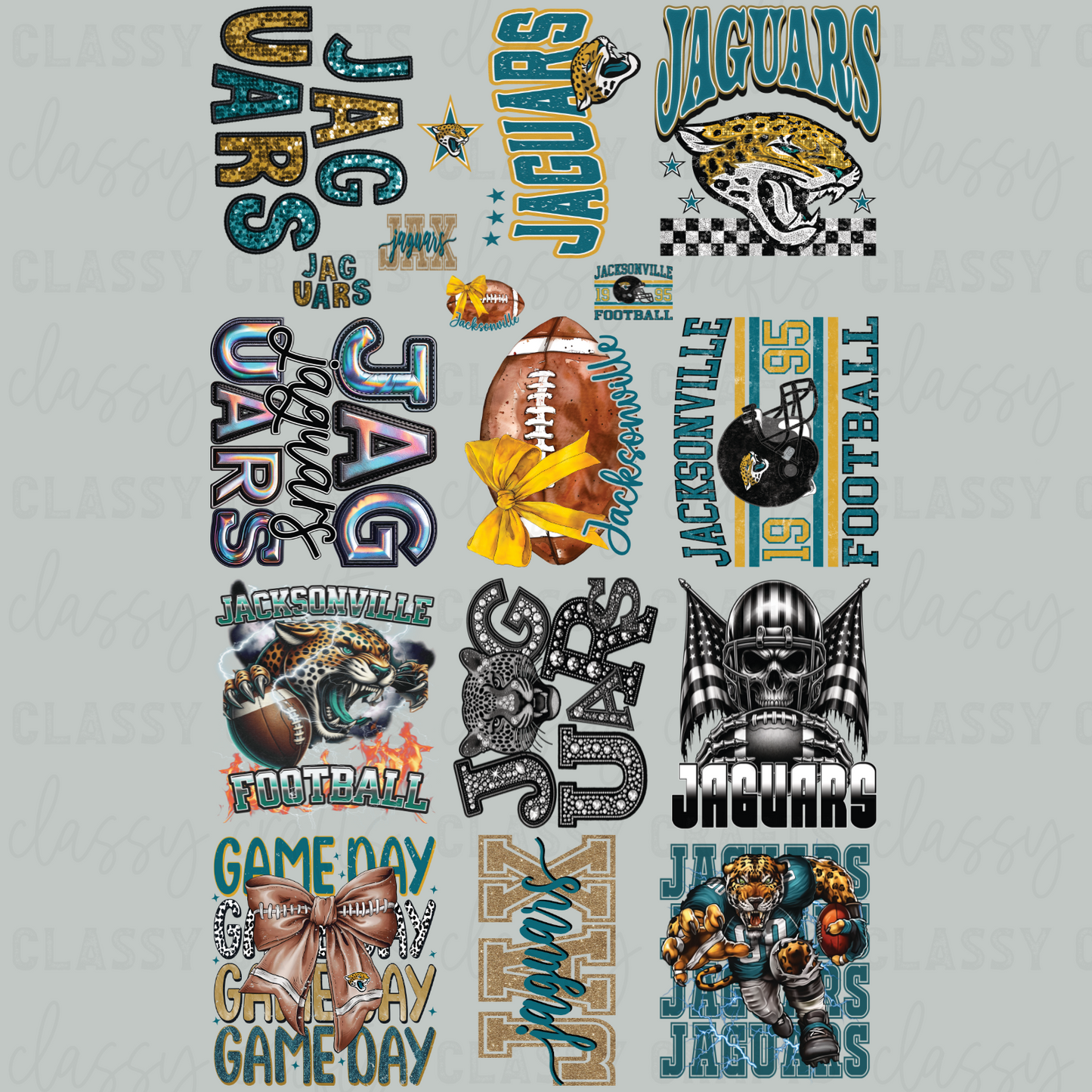 Jacksonville - 30x48 - PREMADE GANG SHEET