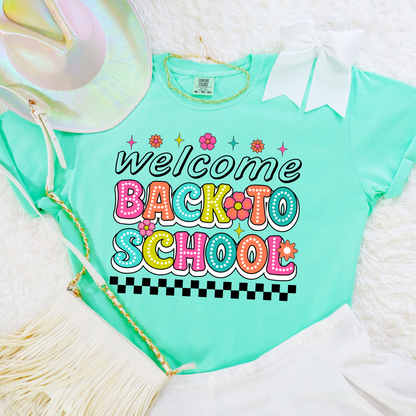 Welcome Back To School Transfer