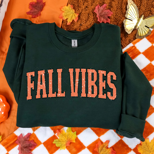 Distressed Fall Vibes Transfer