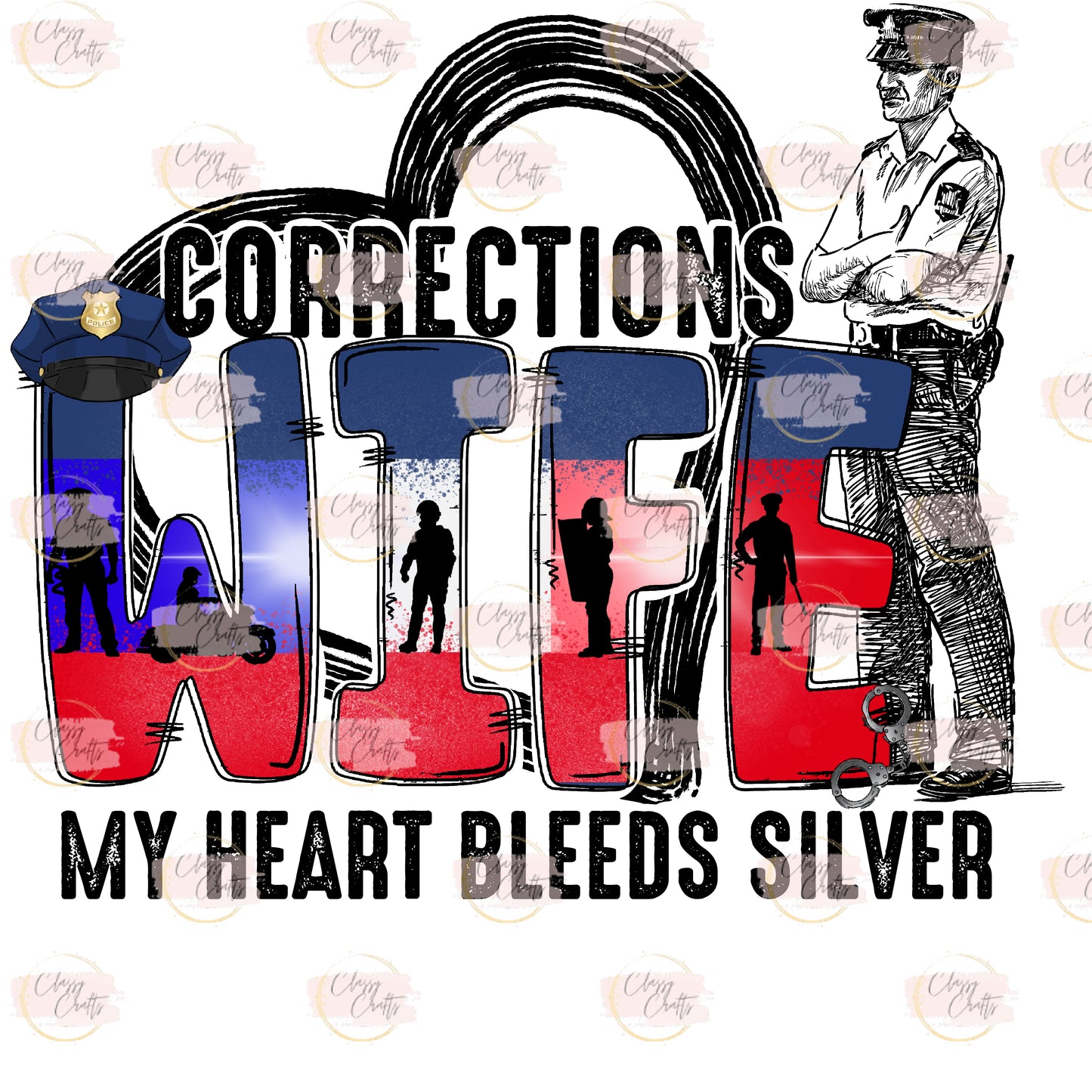 Corrections Wife - Sublimation Transfer