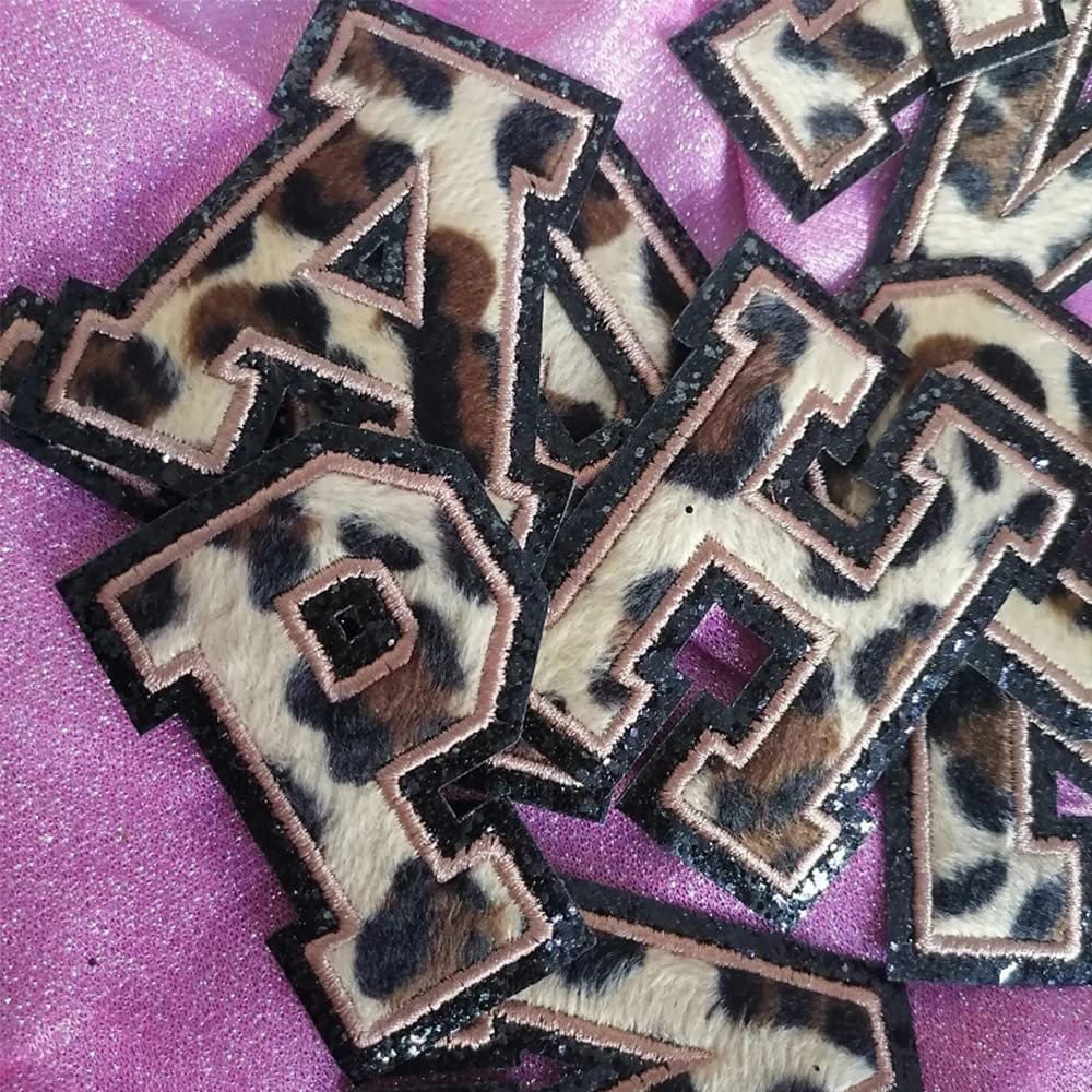 Large Leopard Iron On Patches