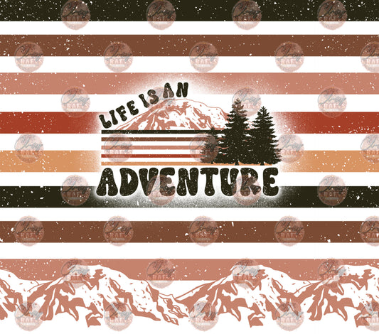 Adventure Tumbler Wrap - Sublimation Transfer