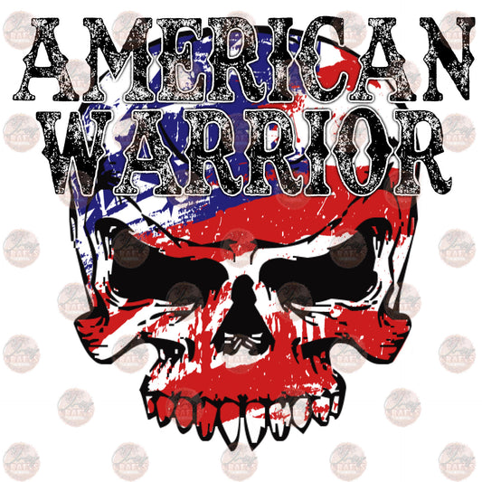 American Warrior - Sublimation Transfer