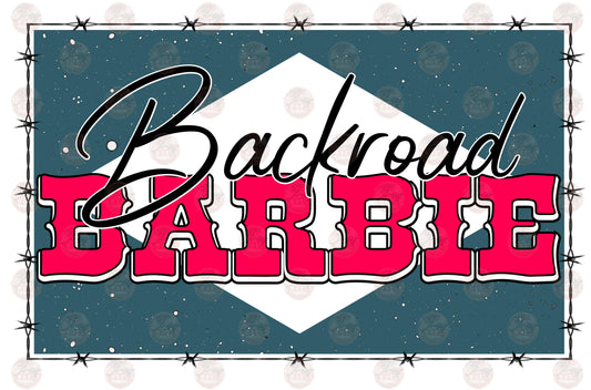 Backroad Barbie Stone Pink - Sublimation Transfer