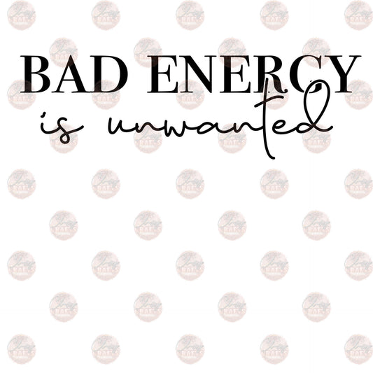 Bad Energy 2 - Sublimation Transfer