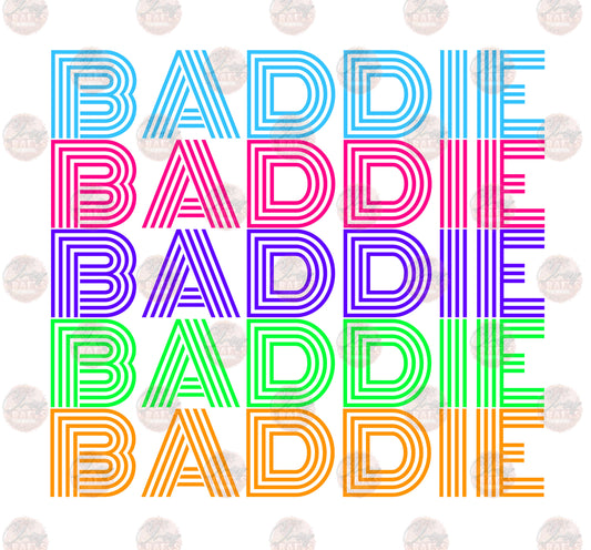 Baddie - Sublimation Transfer