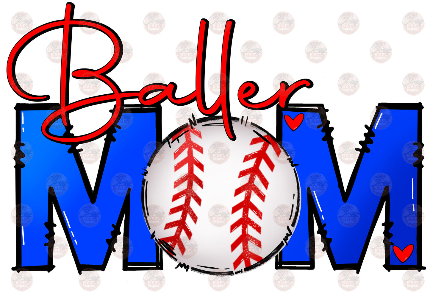 Baller Mom Baseball Transfer