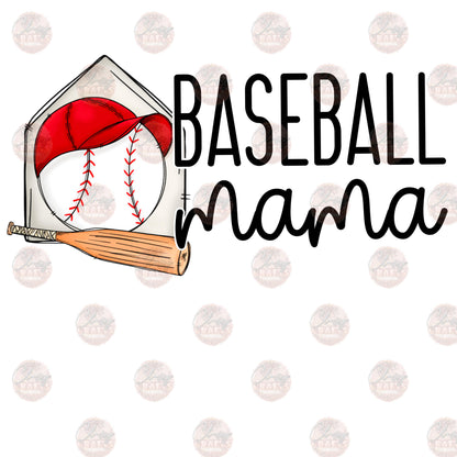 Baseball Mama- Hat Transfer