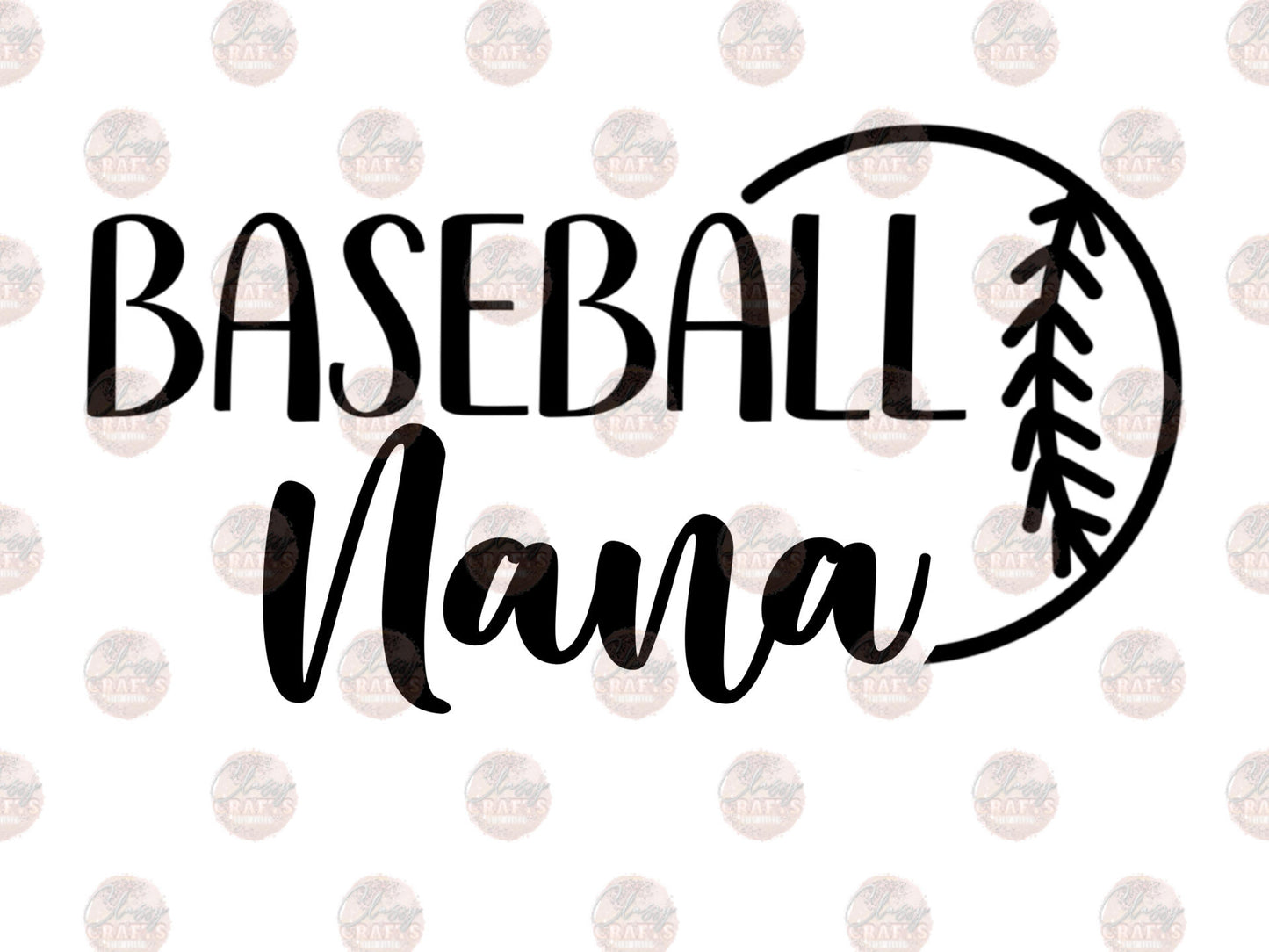 Baseball Nana 5 Transfer