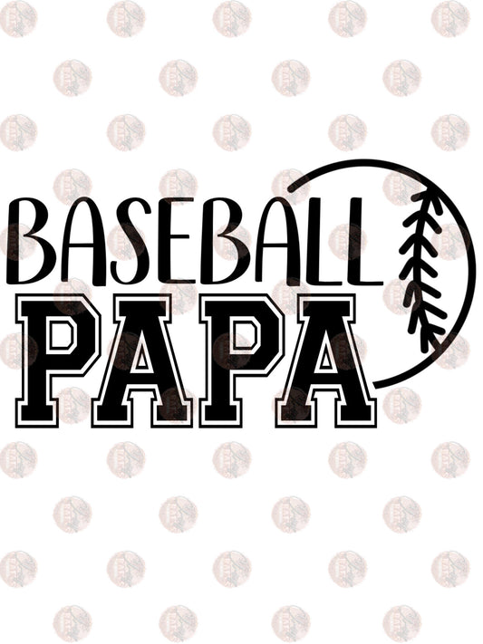 Baseball Papa - Sublimation Transfer