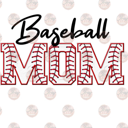 Baseball Mom Laces Transfer
