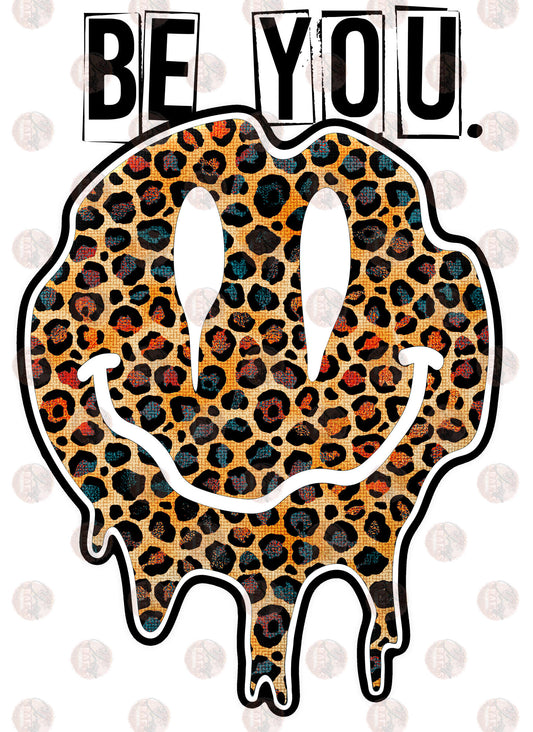 Be You Colored Cheetah Transfer