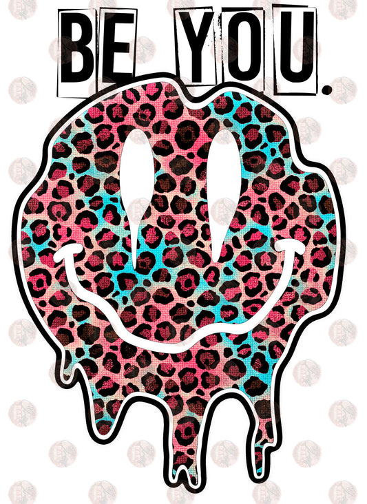 Be You Multicolor Cheetah Transfer