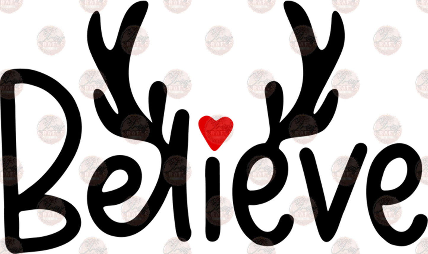 Believe 2 - Sublimation Transfer