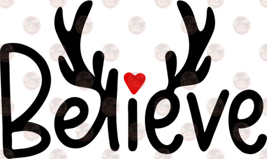 Believe 2 - Sublimation Transfer