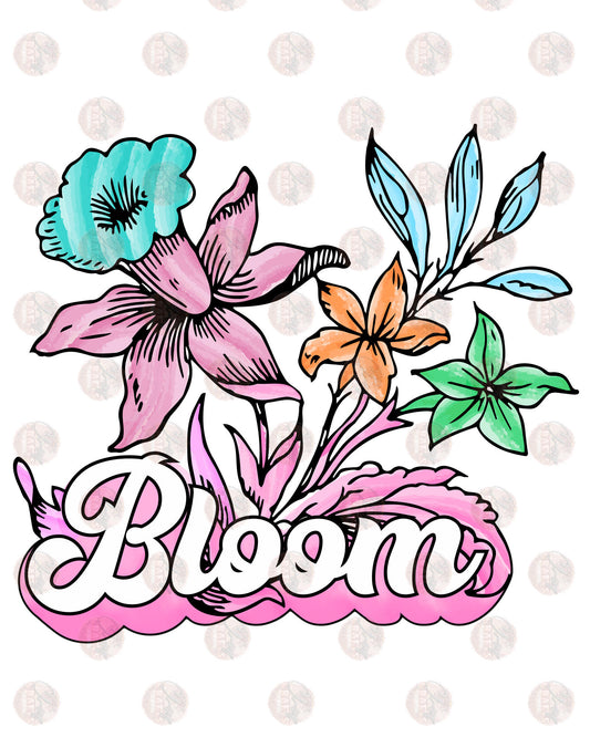 Bloom Pink - Sublimation Transfer