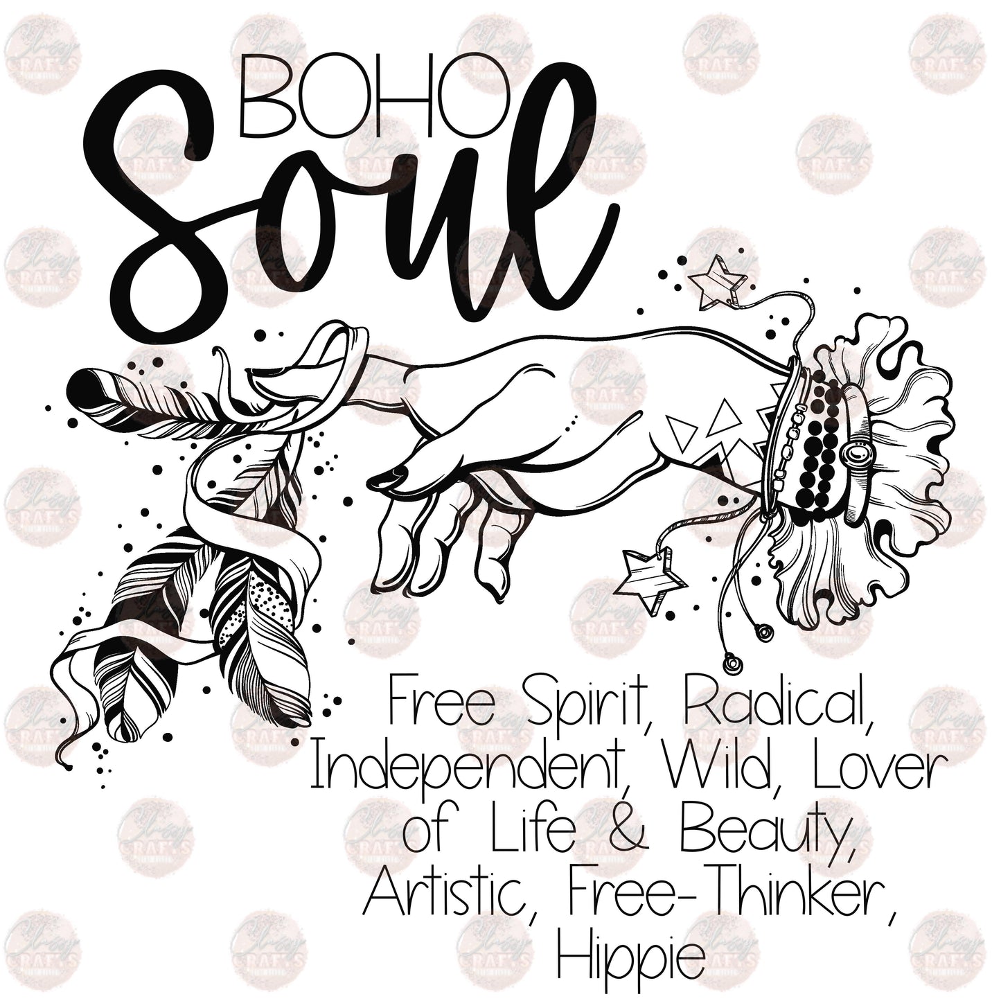 Boho Soul - Sublimation Transfer
