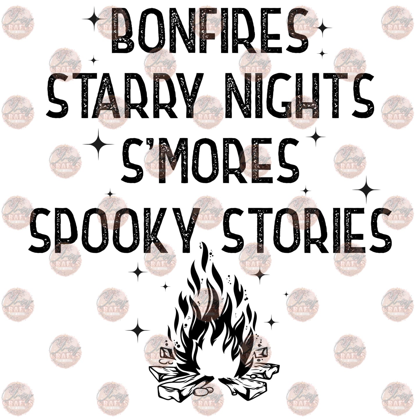 Bonfires, Starry Nights Transfer