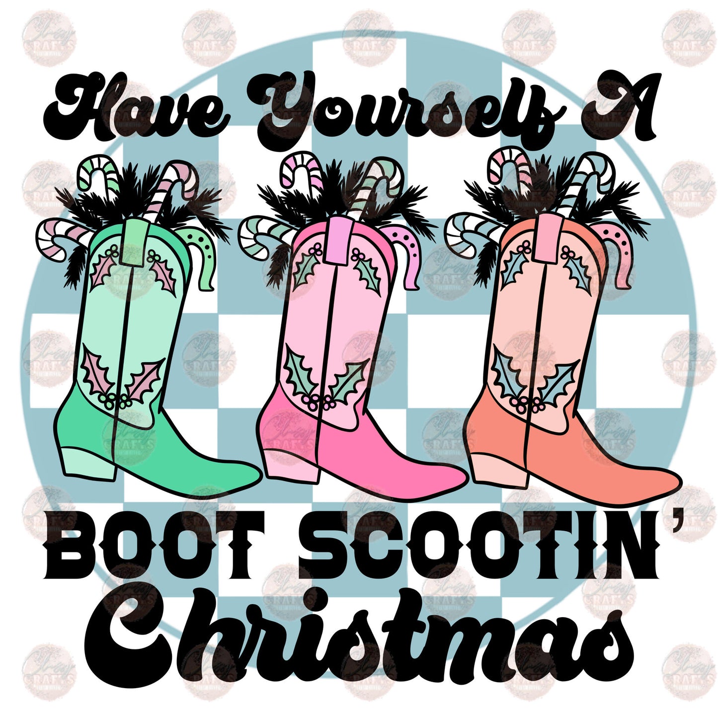 Boot Scootin Transfer