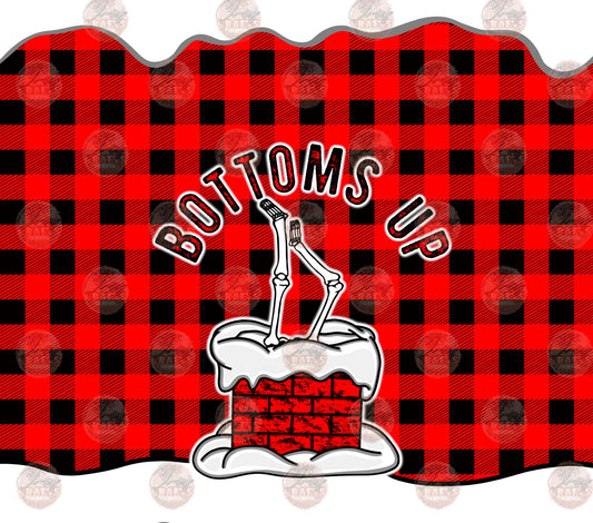 Bottoms Up Tumbler Wrap - Sublimation Transfer