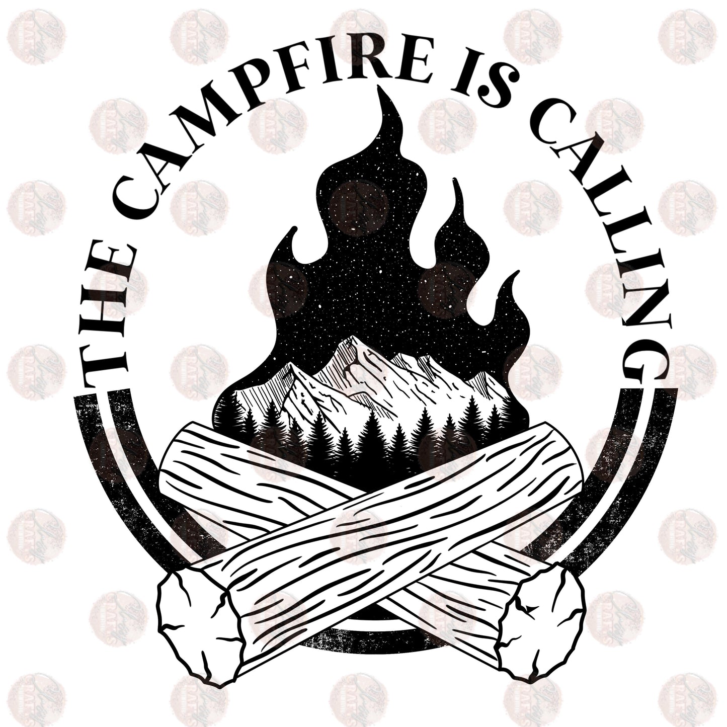 Campfire Calling - Sublimation Transfer
