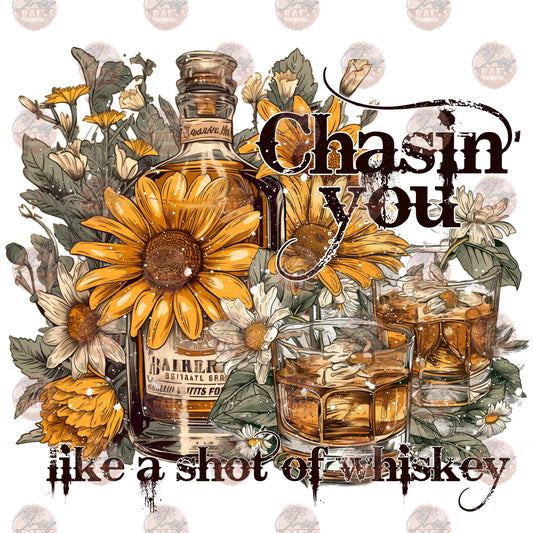 Chasin You Sunflower - Sublimation Transfer