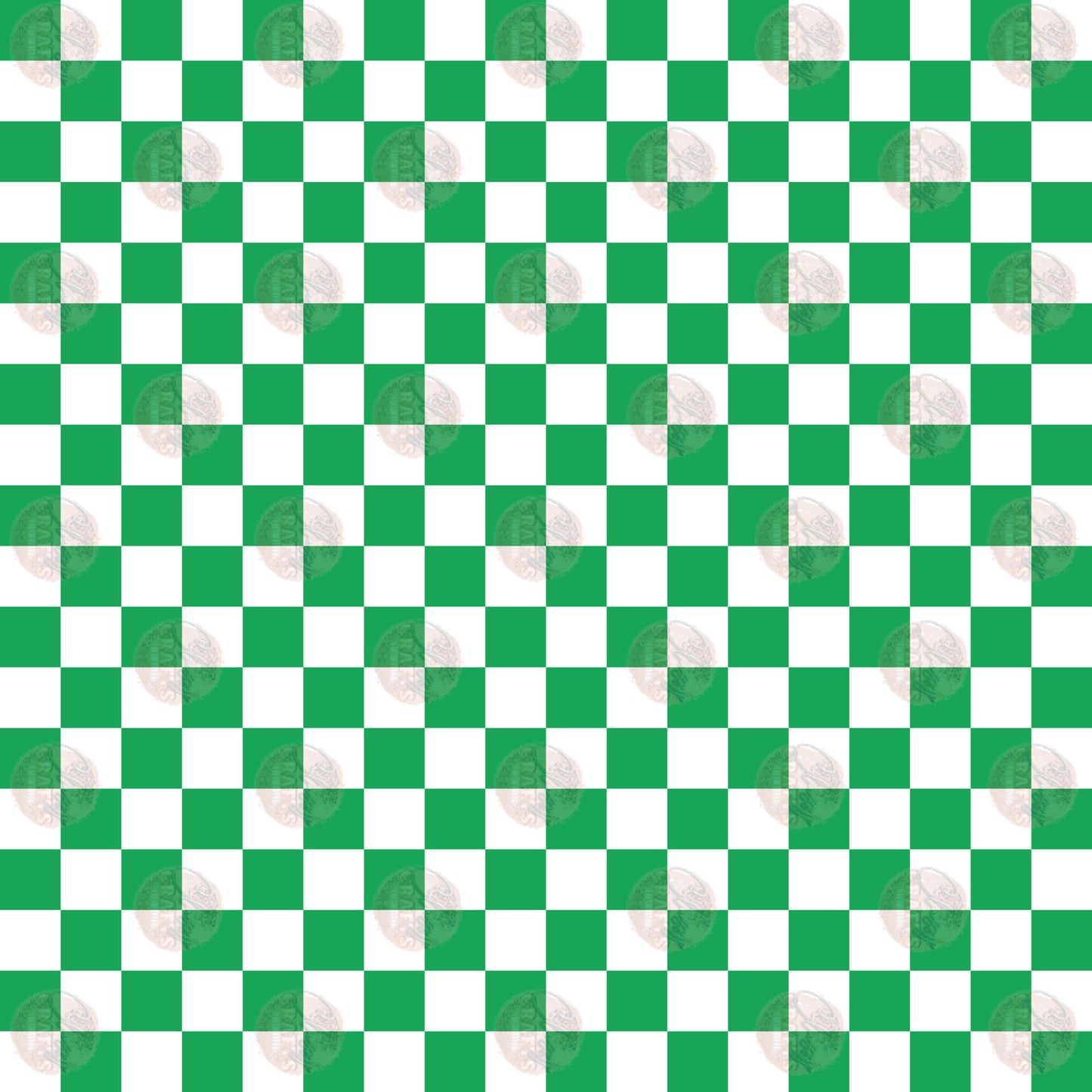 Checkered Green Sleeve Transfer