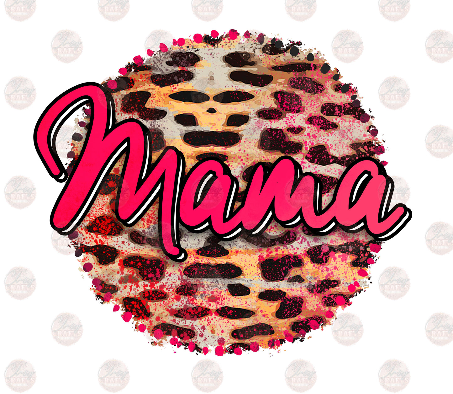 Cheetah Mama - Sublimation Transfer