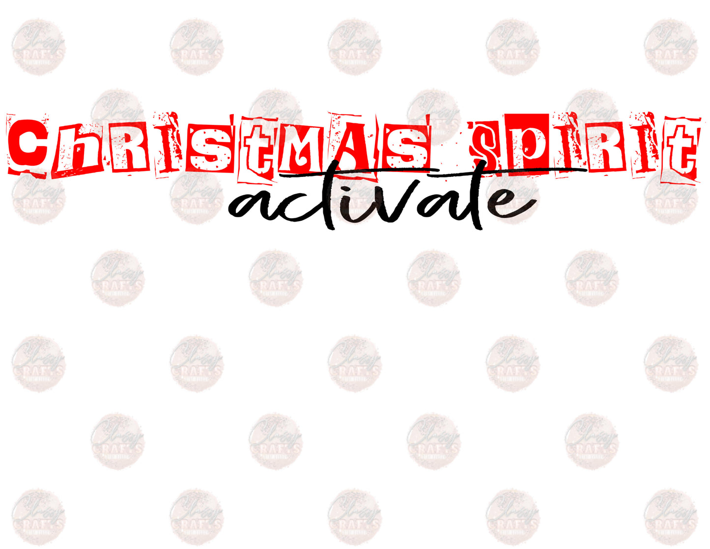 Christmas Activate Transfer