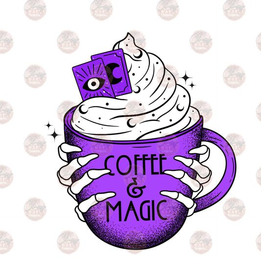 Coffee & Magic Mug - Sublimation Transfer