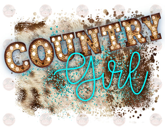 Country Girl - Sublimation Transfer