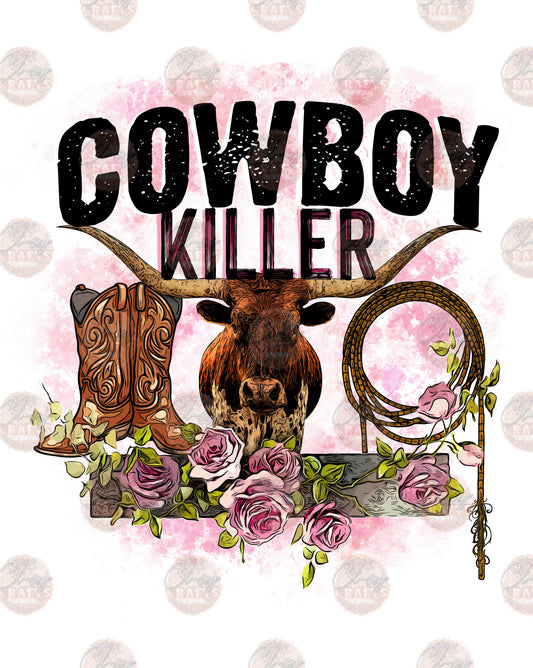 Cowboy Killer- Sublimation Transfer