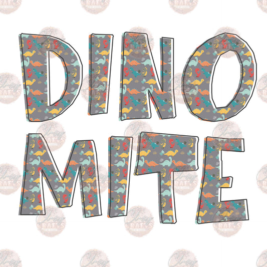 Dinomite- Sublimation Transfer