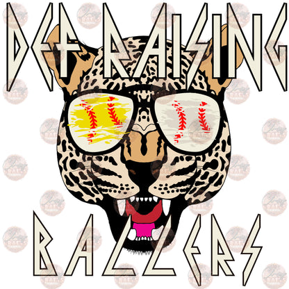 Def Raising Ballers Softball Baseball Transfer