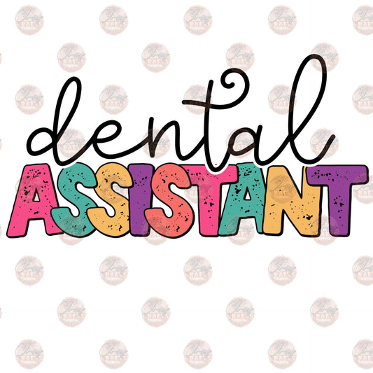 Dental Assistant - Sublimation Transfer