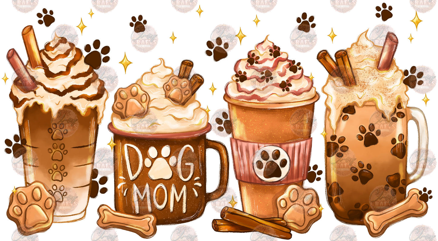 Dog Mom Coffee Transfer