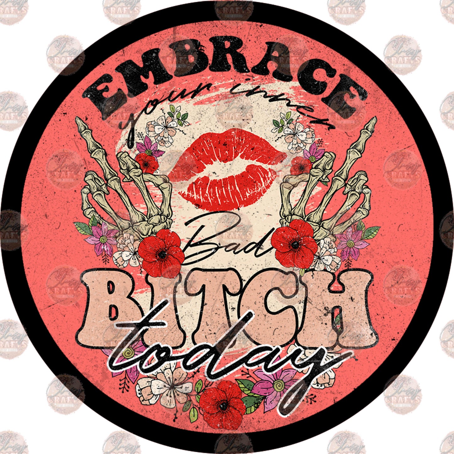 Embrace Car Coaster - Sublimation Transfer