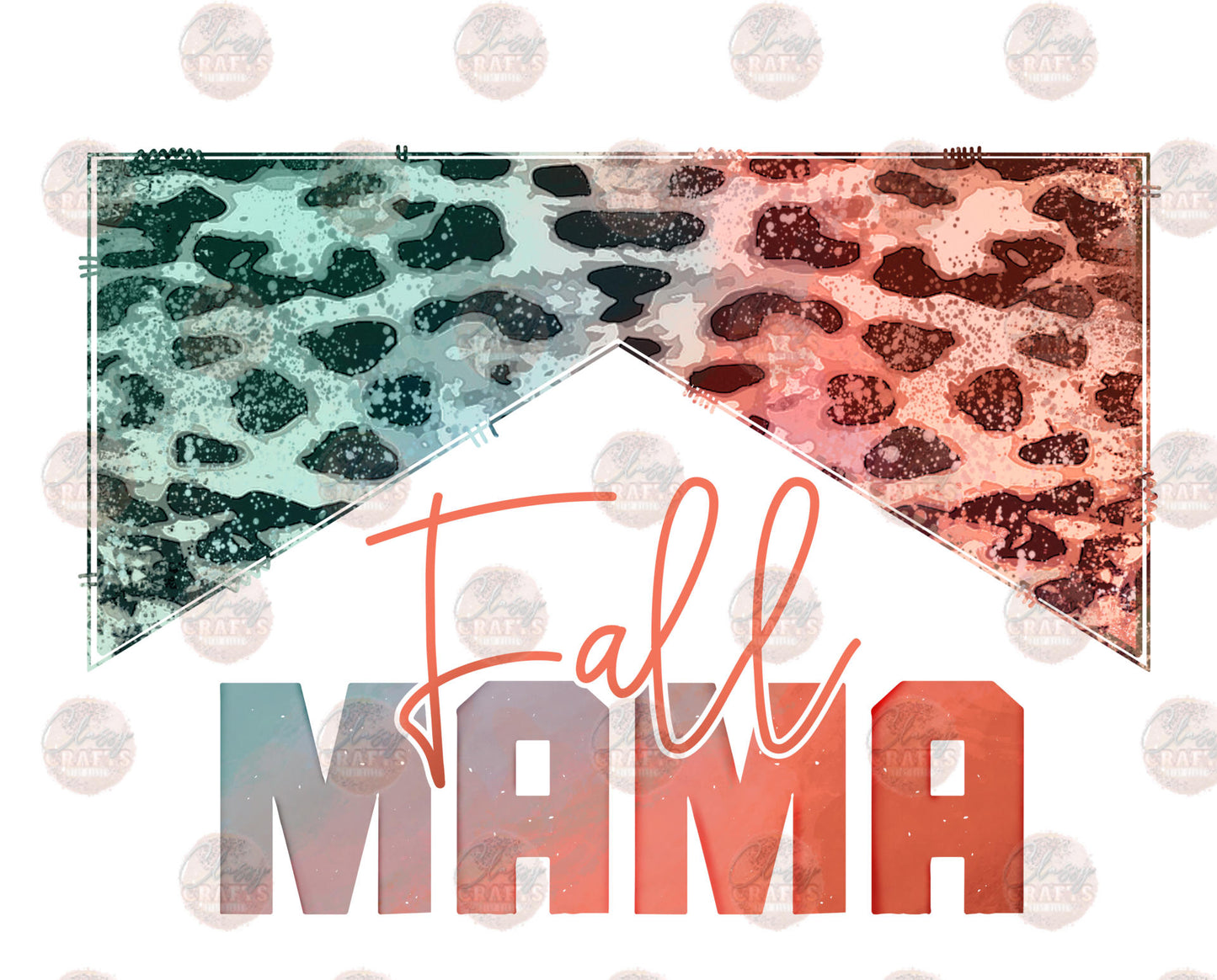 Fall Mama Junkie - Sublimation Transfer