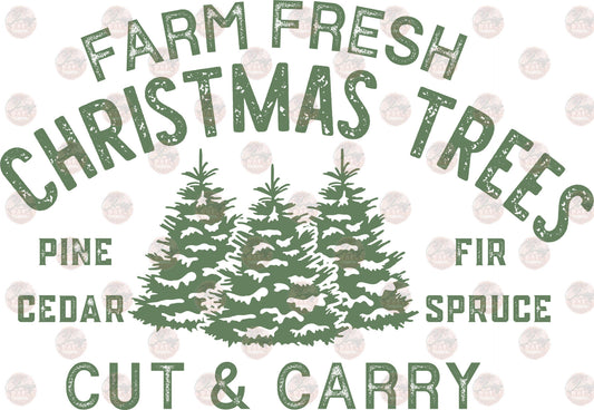 Farm Fresh Sage - Sublimation Transfer